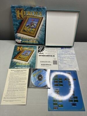 Heroes of Might and Magic: A Strategic Quest - Big Box PC CD ROM