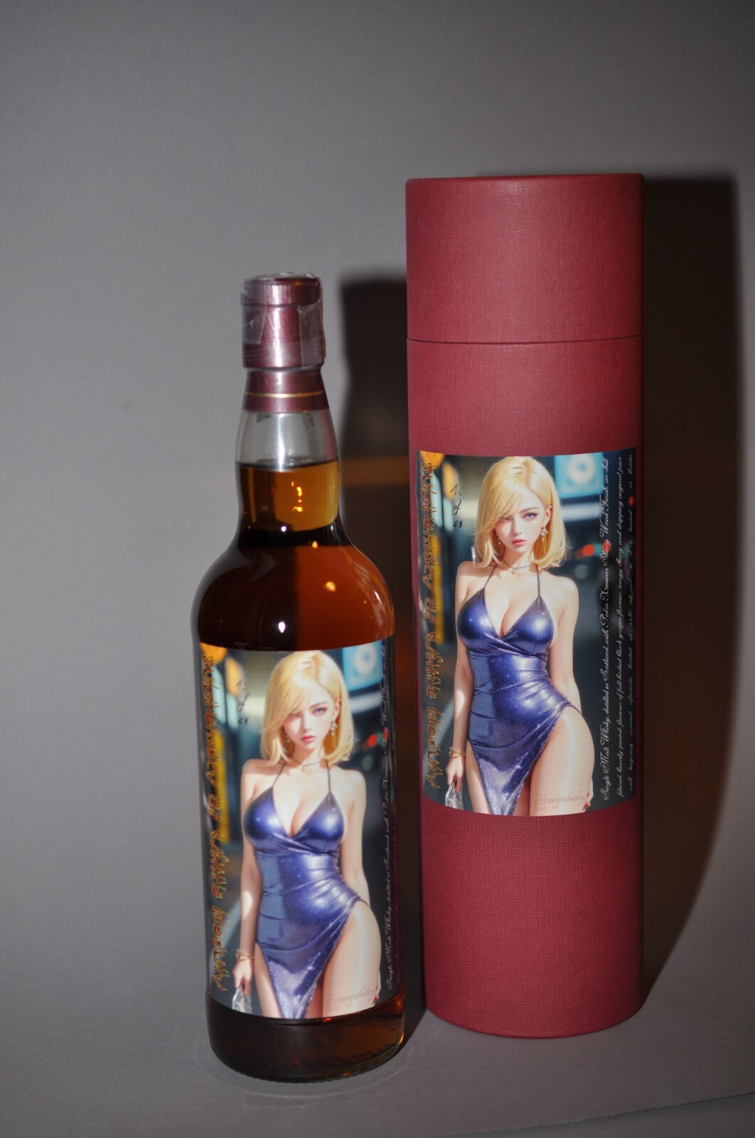 Sexy Manga Whisky Pedro Xeminez Sherry Matured limited Edition 54,1%