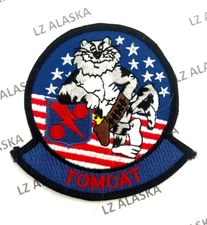 US NAVY TOMCAT FIGHTER SQUADRON VF-11 RED RIPPERS PATCH (N8)
