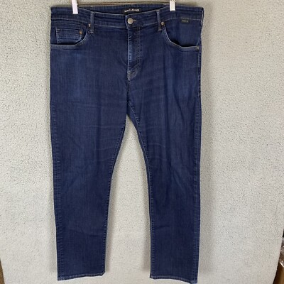 Mavi Jeans Men's 38x31 Zach Straight Leg Denim Blue Outdoor Casual Pants