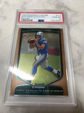 2009 Bowman Chrome Matthew Stafford Bronze #111 Lions RC 225/225 PSA 10 EBay 1/1