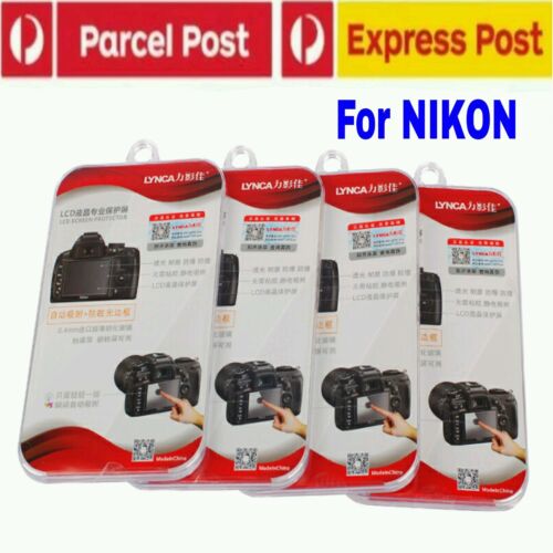 LYNCA JAPANESE TEMPERED GLASS SCREEN PTOTECTOR FOR NIKON DSLR* PREMIUM AU STOCK - Picture 1 of 4