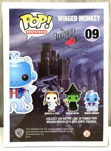 TODOS LOS 6 PERSONAJES Funko Pop Winged Monkey #09 Raro, NUEVO EN CAJA COMO NUEVO - Imagen 2 de 7