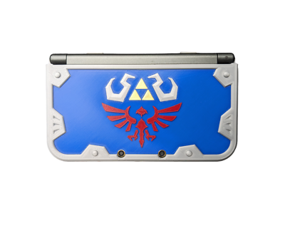 Zelda Ocarina of Time - Hylian Shield Cover for New Nintendo 3DS