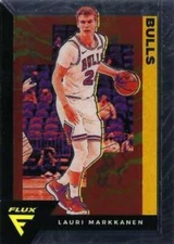 Lauri Markkanen 2020-21 Panini Flux Fanatics Cracked Ice #28 NBA Bulls ID:47103