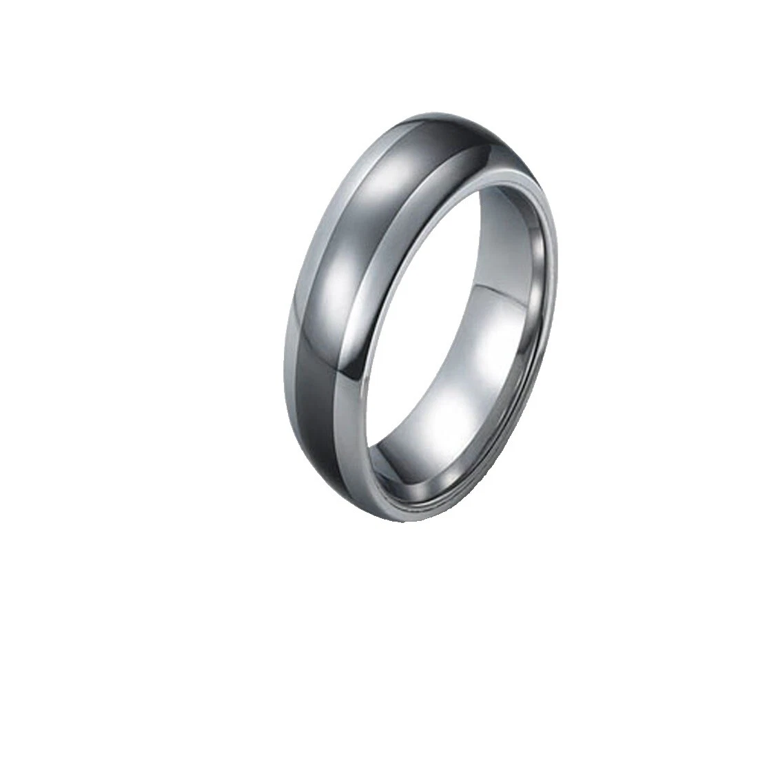 Anillos de moda de cerámica negro de Tungsteno