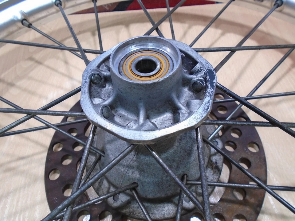 Kawasaki KX 80 1988 rueda delantera 88 kx80 Foto 2 de 4