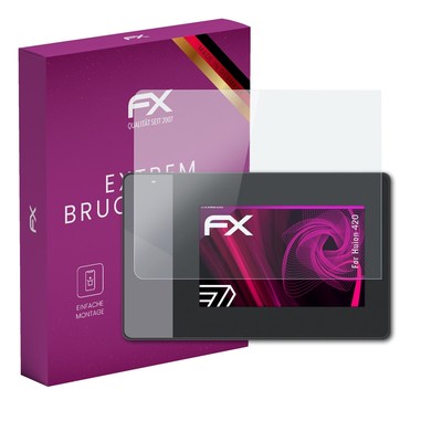 atFoliX Glasfolie für Huion 420 Displayfolie 9H Schutzpanzer Displayschutzfolie