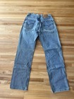 Levi's 505 vintage mid-wash straight-leg jeans. 32x32 — photo 7