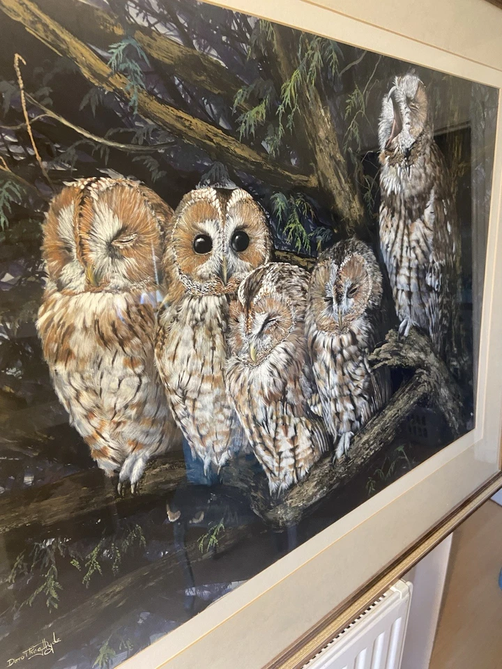 FABULOUS ORIGINAL PAINTING. DOROTHEA BUXTON HYDE.  SOLD 40 YEARS AGO FOR £1,000. - Image 3 of 4