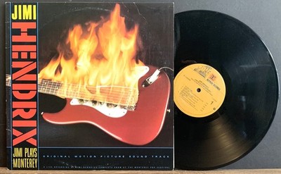 JIMI HENDRIX JIMI PLAYS MONTEREY LP CLUB VINYL PSYCH REPRISE 1986 EX/NM VINYL!