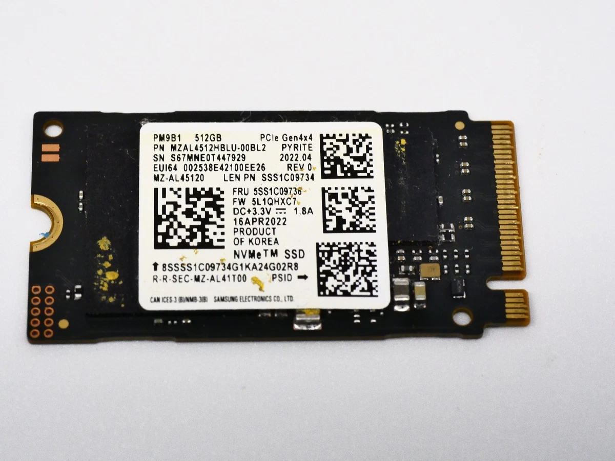Samsung M.2 Interface 256 GB Solid State Drives for sale | eBay
