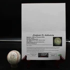 1959 New York Giants Team Signed ONL Baseball Mays Cepeda +27 SGC LOA AZ153