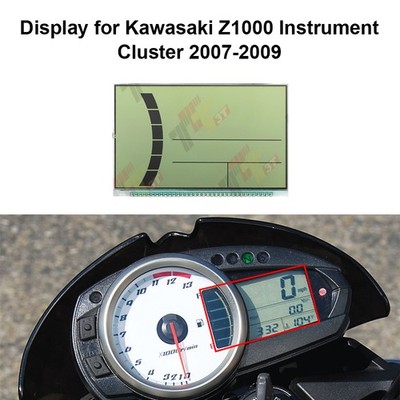 Display for Kawasaki Z750 Z1000 ZX-6R Instrument Gauge Cluster