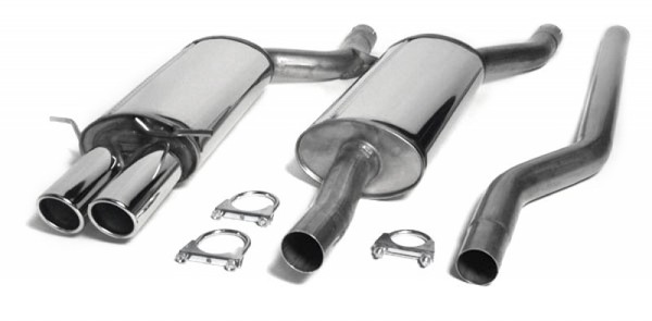 Ta-Technix Edelstahlanlage 2X80Mm Audi A4 B5 Quattro Limo./Avant-image