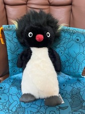 Peluche pupazzo Jellycat Ronnie Rockhopper Pinguino 8 pollici regalo giocattolo sacchetto polvere