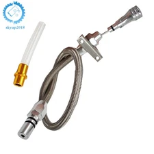 Flexible Stainless Transmission Dipstick Turbo SBC BBC For GM Chevy TH350 TH400