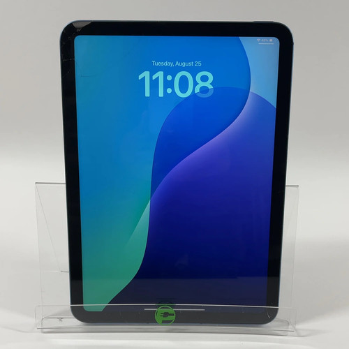 Broken WiFi Only Apple iPad 11" (A16) 128GB 18.7.8 MD7G4LL/A READ