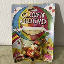 VINTAGE 1981 MEGO CLOWN AROUND HORN CLOWN FIGURE NEW NIB RARE GLOCKENSPIEL ERROR