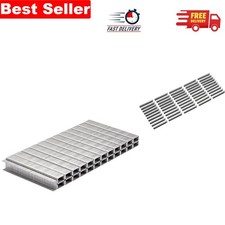 Pack of 5000 Type-53 Galvanised Steel Staples - 10mm, Ideal for Repairs & Decor 0.0024 per staple
