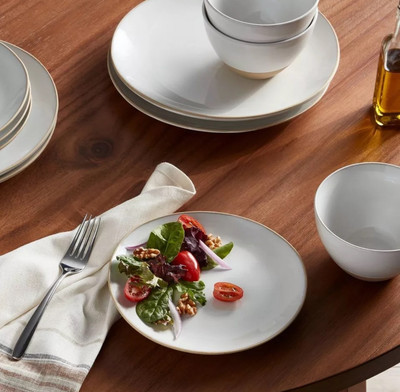 Stoneware Threshold White Plates Target Threshold GOODWIN GARDEN