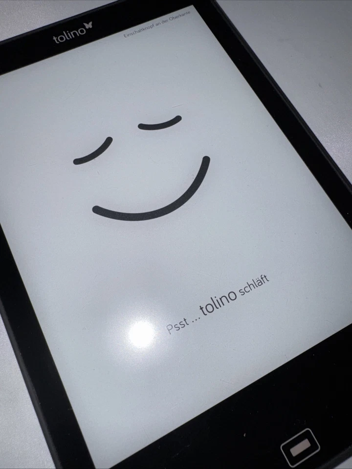 Tolino Epos 1 Premium eBook Reader guter Zustand geprüft 7,8 Zoll volle Funktion - Bild 4 von 4