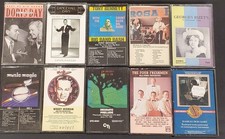 Lot of 10 Assorted Cassette Tapes Jazz Big Band Classical Vocal GC