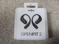 New Shokz OpenFit 2 True Wireless Bluetooth Headphones - Black T920-ST-BK-US