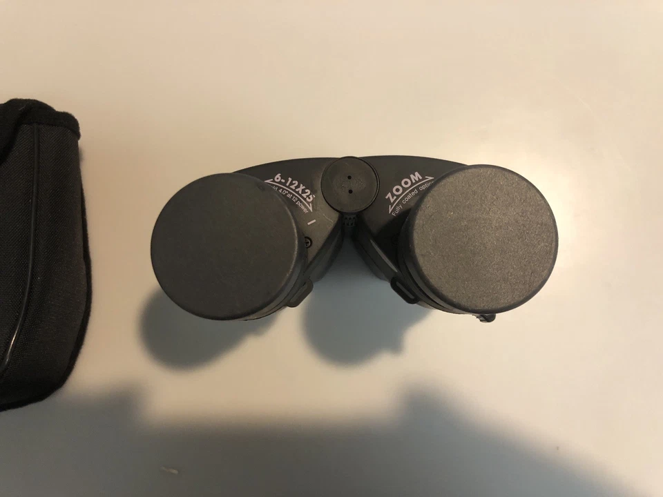 COMPACT ARCHER ZOOM BINOCULARS, ZOOM LENS 6-12X25 WITH SOFT CASE, - Image 2 of 4