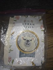 New  The Urban Acres Punch Needle Kit, Polar Bear