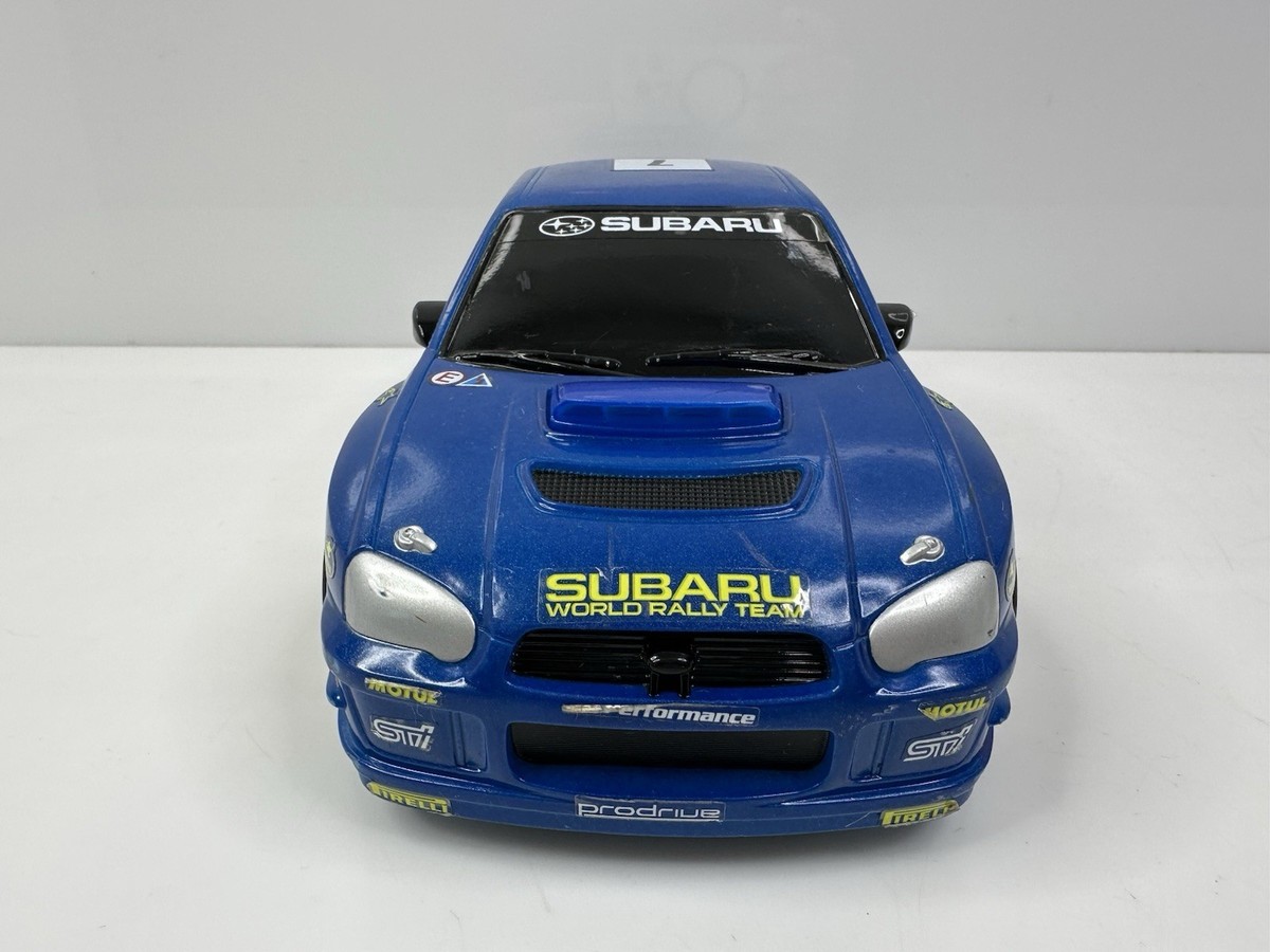 2006 Tyco Subaru Impreza WRX RC Car #7 WRC Blue HTF | eBay