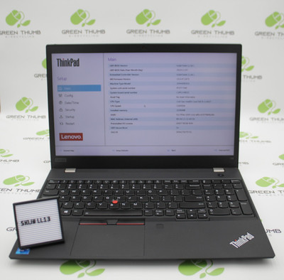 Lenovo ThinkPad T15 Gen 2 Laptop i5-1145G7 2.6GHz 16GB RAM NO OS NO SSD GRADE A