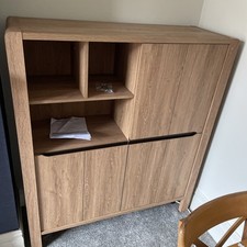 Next Dexter Highboard Cabinet With Instructions And Wall Mounting Brackets