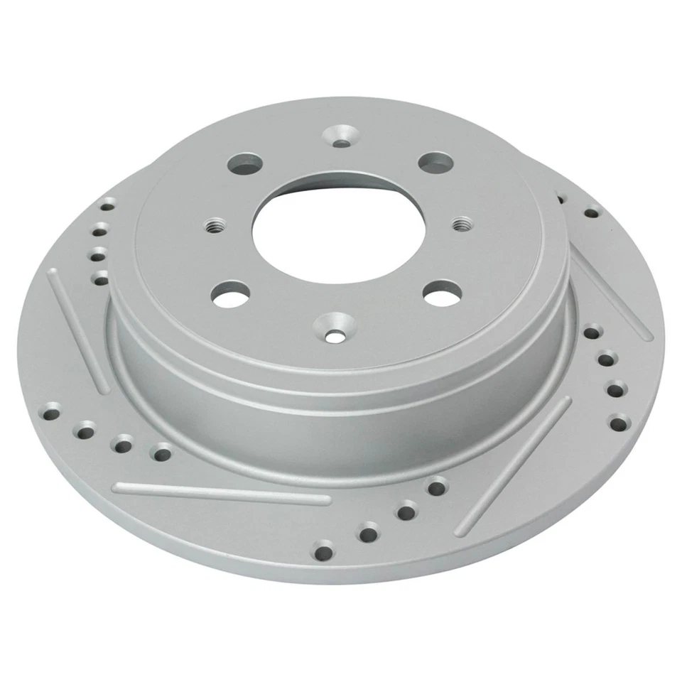 Kit de pastillas de freno trasero y rotor para Honda Civic 1992-1994 Foto 2 de 4