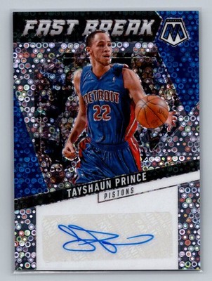 Tayshaun Prince 2024-25 Panini Mosaic #AFB-TPI Autographs Fast