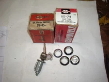 VINTAGE STANDARD US 45   US  74  IGNITION SWITCH DASH BEZELS PARTS LOT NEW
