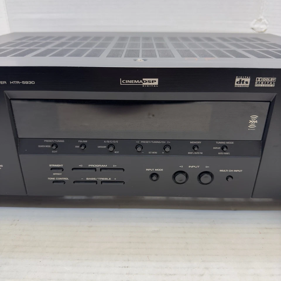 Yamaha HTR-5930 5.1 Dolby Digital Pro Logic II DTS A/V Surround Sound Receiver - Image 4 of 4