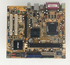 Scheda madre asus p5rd1-vm, rev 1.04g, 2x pci, 1x pci-x, a/v/l/4usb/s/p, skt 775,