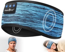 Sleep Headphones Bluetooth Headband Headphones for Side Sleepers