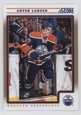 2012-13 Score Gold Rush Anton Lander #204 t3w