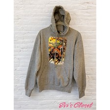 Attack on Titan Anime Hoodie Sweatshirt Black Jaeger Eren Pullover Sz S Teen