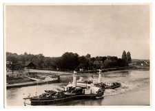 Fotografie Raddampfer „Oberpräsident Nasse“ Rhein ca. 1899 -  in Rosslau gebaut