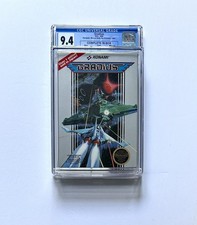 Gradius 1986 – NES CIB Graded 9.4 - 5-Screw, Hangtab, Round SoQ, No Country, USA
