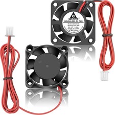 GDSTIME 2Pcs 40mm x 10mm 3D Printer Cooling Fan 12V, DC Brushless 40x10mm