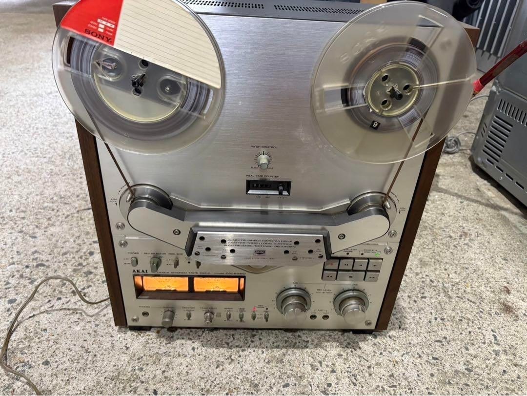 AKAI GX-635D Reel to Reel Deck TESTED WORKING GX Heads Vintage