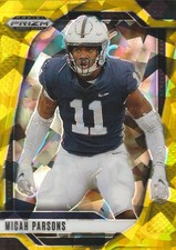 2025 Panini Prizm Draft Picks NFL Micah Parsons #191 Penn State Linebacker