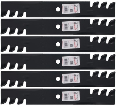 (6) Rotary  Blades for Exmark 303283 103-2508 103-2518 103-6582 36'' 52'' Deck