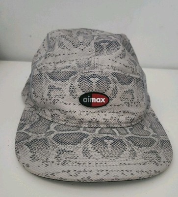 SS16 Supreme x Nike Air Max Laufmütze Schlangenleder Cap 3M Reflective