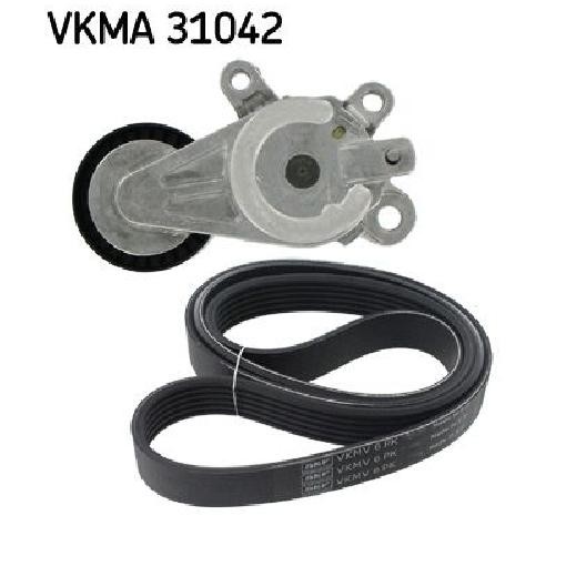 Keilrippenriemensatz FüR Seat Toledo 5P KG3 1.4 1.6 07 Bis 15 SKF Cfna Caxc-image