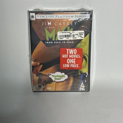 Sealed DVDs Jim Carrey The Mask Ace Ventura NIP